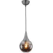 Ömür Avize Inci Modern Globe Kapalı Camlı Tekli Avize