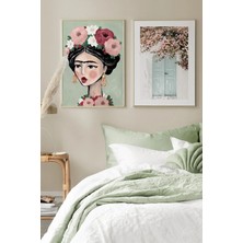 Artavessa 2 Parça Ahşap Çerçeve Görünümlü Mdf Tablo Seti 20X30 cm - Model 10