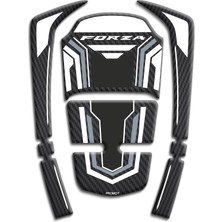 Motosıklet Kaplama  Honda Forza Tank Pad (2018/2024) Uyumlu 03