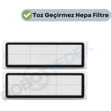 robotyedek Dreame D10 Plus Gen 2 (RLL42SDA) Uyumlu 2 Adet Hepa Filtre