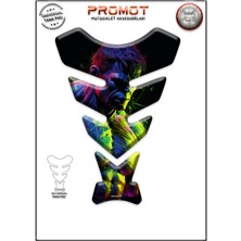 Motosıklet Kaplama Tank Pad Her Motora Uyumlu 063