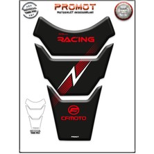 Motosıklet Kaplama Tank Pad Her Motora Uyumlu 379