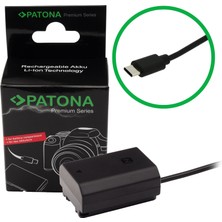 Patona Premium Usb-C Girişli Pil Adaptörü, Sony NP-FZ100 A7 Iıı A7M3 Alpha 7 Iıı A7 R Iıı A7RM3 Alpha 7 R Iıı A9 Alpha 9 Modelleri Için.