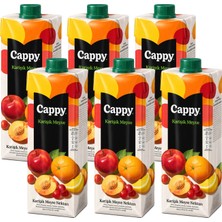 Cappy Karışık Meyve Suyu 1 Lt x 6 Adet