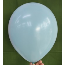 İrem Parti Dükkanı Kalisan Retro Mavi Cam Latex Balon 10 Adet 12 Inç 30 cm