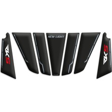 Motosıklet Kaplama  Rks Newlıght Tank Pad Set (2020/2024) Uyumlu 07