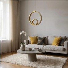 Ömür Avize Joker Beyaz Ledli Tekli Sarkıt Avize