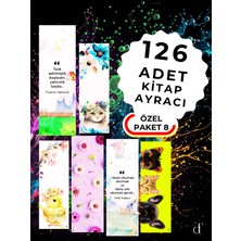 Darkfikir 126'LI Kitap Ayracı Seti - Özel Paket8