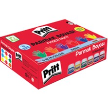 Kitabevimden Pritt Parmak Boyası 30 ml 6 Renk 1221355