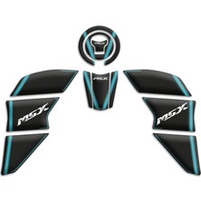 Motosıklet Kaplama  Honda Msx Tank Pad Set (2014/2022) Uyumlu 04