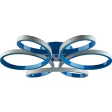 Ömür Avize Stella Modern Tasarım Ledli Mavi Çocuk Odası Avizesi