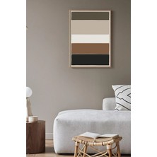 Artavessa Tek Parça Ahşap Çerçeve Görünümlü Pantene Renk Serisi Mdf Tablo 20X30 cm - Model 2