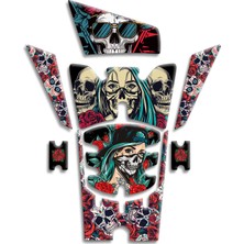 Motosıklet Kaplama Honda Pcx 2025 Model Tank Pad Set 8 Parça 010