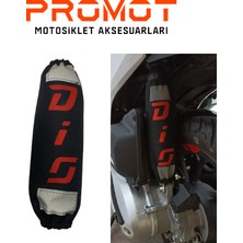 Amortisör Kılıfı Honda Dio Kırmızı Çamur Su Geçirmez