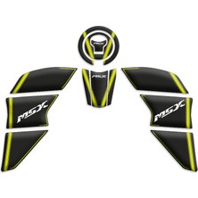 Motosıklet Kaplama  Honda Msx Tank Pad Set (2014/2022) Uyumlu 02