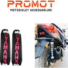 Yamaha Kırmızı Amortisör Kılıfı Reflektörlü