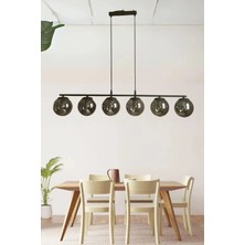 Ömür Avize Roma 6lı Camlı Avize