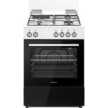 Tecna Tf 603HB Turbo Fanlı 3 Gaz+1 Hotplate Ocaklı Tam Boy Fırın