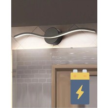 Ömür Avize Kripto Pilli Yapışkanlı Aç Kapa Tuşlu Siyah Kasa Aplik