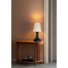 Ömür Avize Bolivia Siyah Kasa Masa Lambası