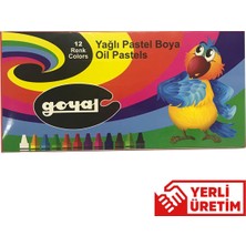Kitabevimden Goyal Pastel Boya Karton 12 Renk Yuvarlak PTL-102