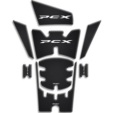 Motosıklet Kaplama Honda Pcx 2025 Model Tank Pad Set 8 Parça 008