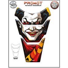 Motosıklet Kaplama Tank Pad Her Motora Uyumlu 369