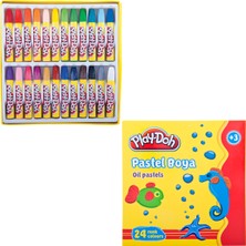 Kitabevimden Play-Doh Pastel Boya 24 Renk PLAY-PA004