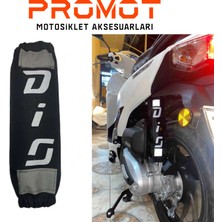 Amortisör Kılıfı Honda Dio Beyaz Çamur Su Geçirmez