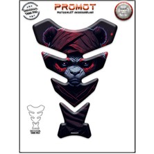 Motosıklet Kaplama Tank Pad Her Motora Uyumlu 256