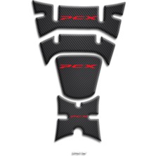 Motosıklet Kaplama  Honda Pcx Tank Pad (2018/2020) Uyumlu 09