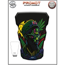 Motosıklet Kaplama Tank Pad Her Motora Uyumlu 413