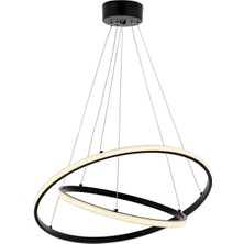 Ömür Avize 2002-2S LED Siyah Avize