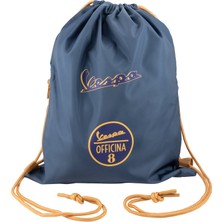 Piaggio Vespa Bez Çanta Vespa Officina 8 *mavi-Turuncu* / Pıaggıo
