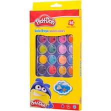 Kitabevimden Play-Doh Sulu Boya 23 mm 36 Renk PLAY-SU010