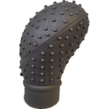 İlk El Grup Silikon Vites Topuzu Kılıfı Masajlı Oval Gri