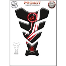 Motosıklet Kaplama Tank Pad Her Motora Uyumlu 095