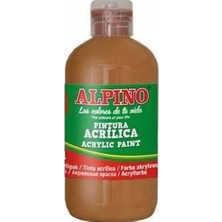 Kitabevimden Alpino Sulu Boya Tempera 250 ml Kahverengi DM040177