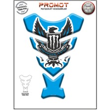 Motosıklet Kaplama Tank Pad Her Motora Uyumlu 196