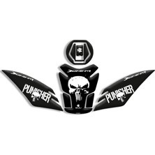 Motosıklet Kaplama  Dominar 400 Punısher Tasarımlı (2020/2024) 01