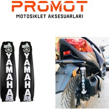 Yamaha Beyaz Amortisör Kılıfı Reflektörlü