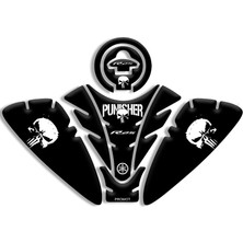 Motosıklet Kaplama  R25 Punısher Tasarımlı Tank Pad (2019/2024) 01
