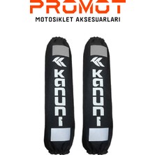 Kanuni Seha 125-150 Beyaz Amortisör Kılıfı Reflektörlü