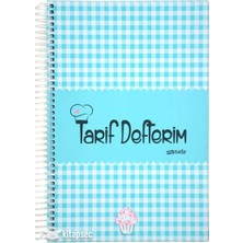 Mynote Yemek Tarif DEFTER19X26 80 Yp Kırmızı -Mavi