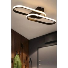 Ömür Avize Solis Modern Ledli Ikili Avize