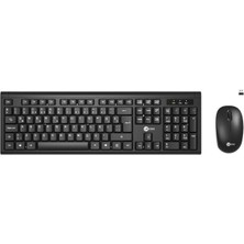 Lenovo Lecoo Q Kablosuz Siyah Klavye/mouse Set KW200