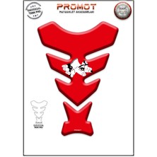 Motosıklet Kaplama Tank Pad Her Motora Uyumlu 129