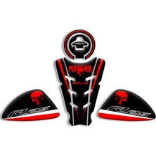 Motosıklet Kaplama  R25 Punısher Tasarımlı Tank Pad (2014/2018) 01