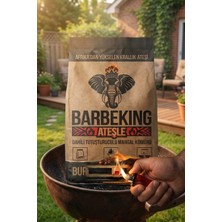 Barbeking Ateşle 1,5 kg Mangal Kömürü (Yırt, Yak, Pişir)