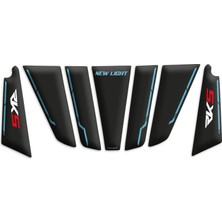 Motosıklet Kaplama  Rks Newlıght Tank Pad Set (2020/2024) Uyumlu 06